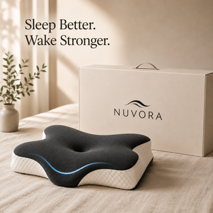 NUVORA ContourCloud™ Cooling Memory Foam Pillow