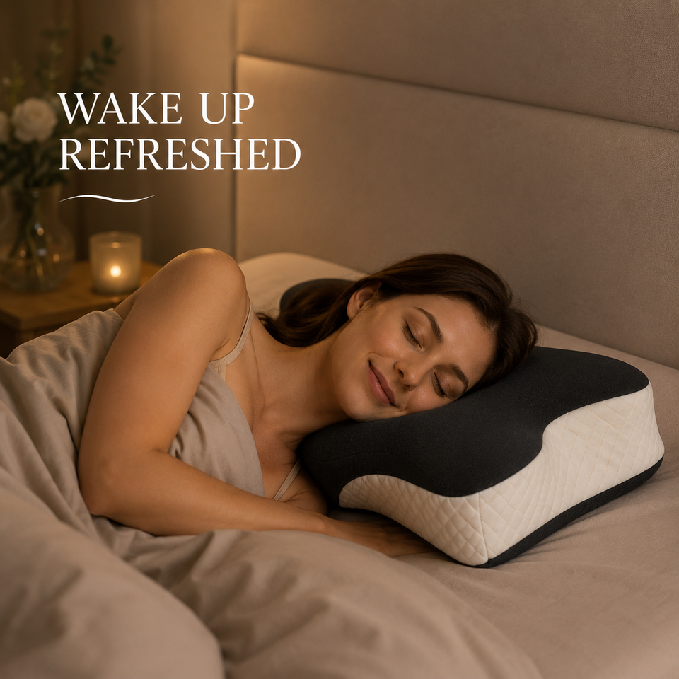 NUVORA ContourCloud™ Cooling Memory Foam Pillow